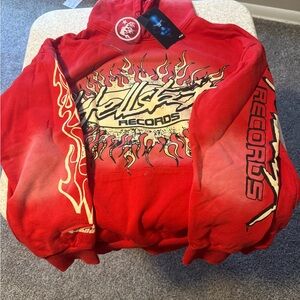Hellstar Records Red Men's Lightweight Jacket